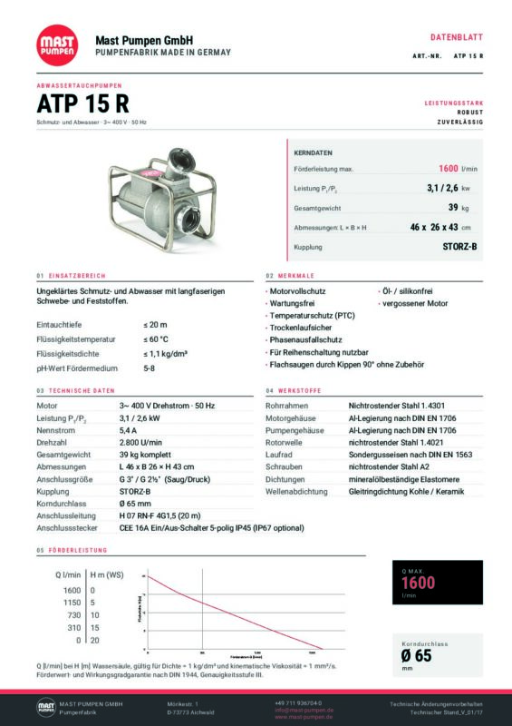 MAST ATP15R DATENBLATT DE pdf