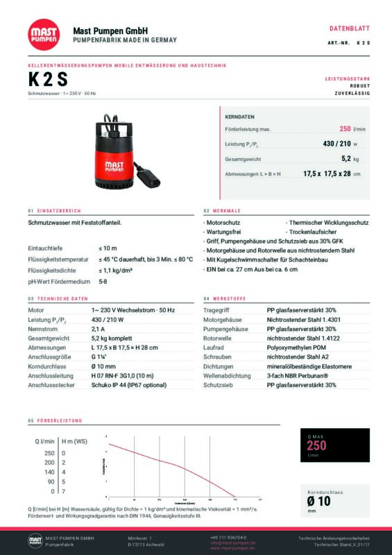 MAST K 2 S DATENBLATT DE pdf