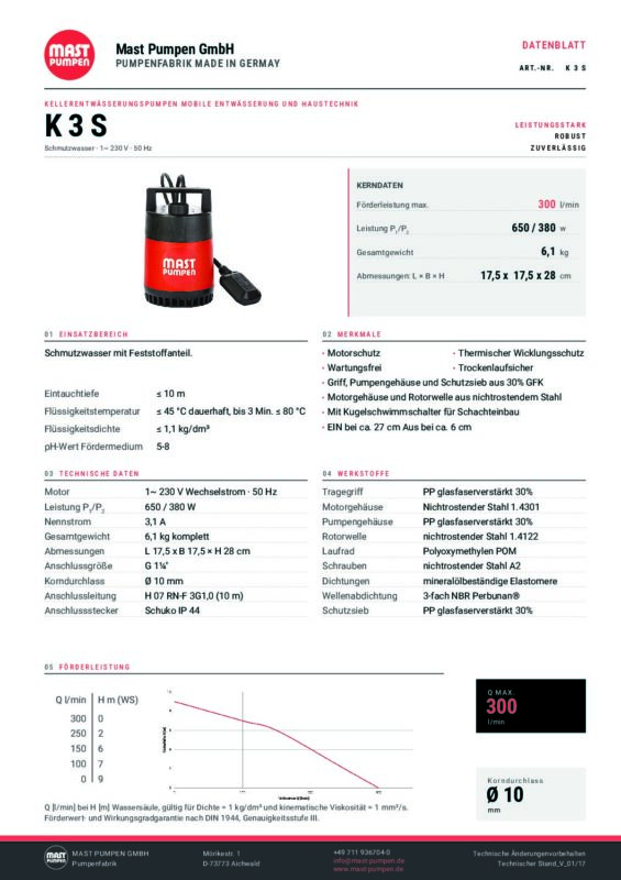 MAST K 3 S DATENBLATT DE pdf