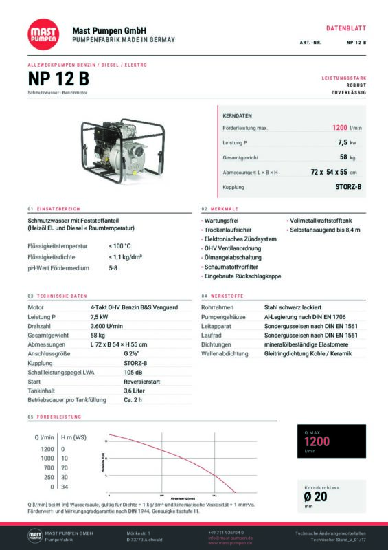 MAST NP12B DATENBLATT DE pdf
