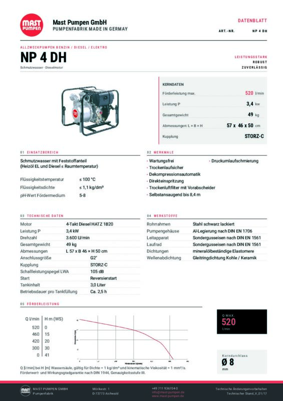 MAST NP4DH DATENBLATT DE pdf